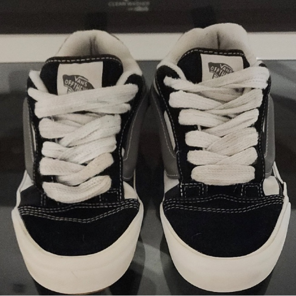 Vans Monochrome Checkered Sneakers